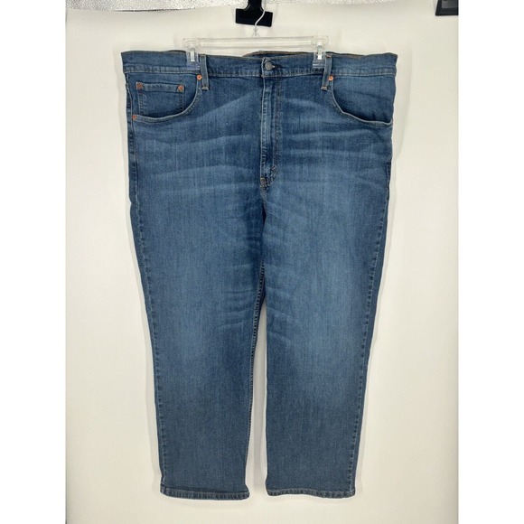 Levi's Other - Levi's 559 Relaxed Straight Denim Blue Jeans 44x29 Pants Medium Wash 5‎ Pockets